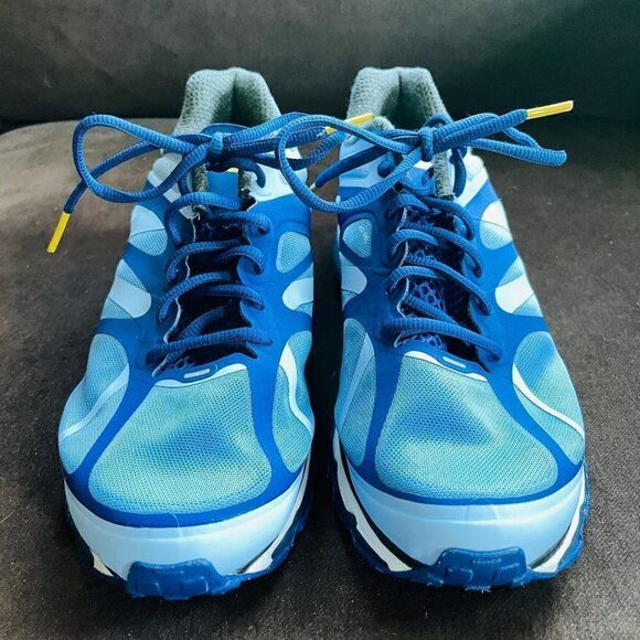 New Nike Air Max 2012 LAF Blue Royal Maize Mens US Size 8.5 US 42 EUR Livestrong - Picture 2 of 11